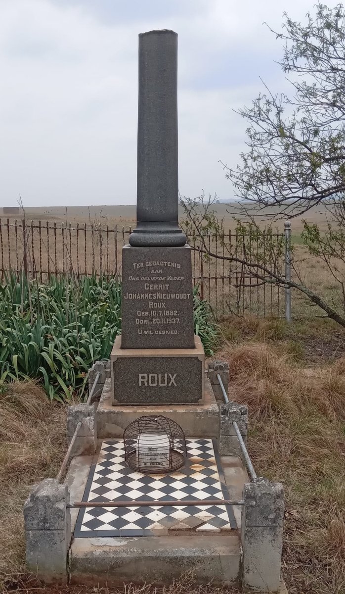 ROUX Gerrit Johannes Nieuwoudt 1882-1937_1