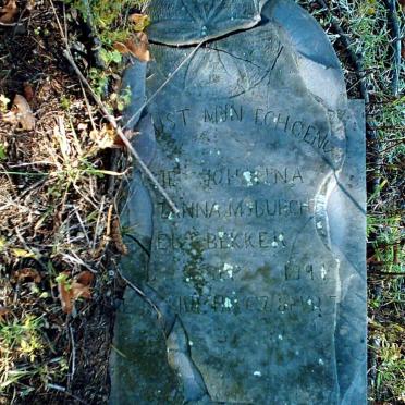 MYBURGH ? Johanna ?zanna nee BEKKER 1891-