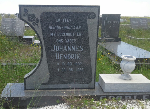 GROBLER Johannes Hendrik 1932-1985