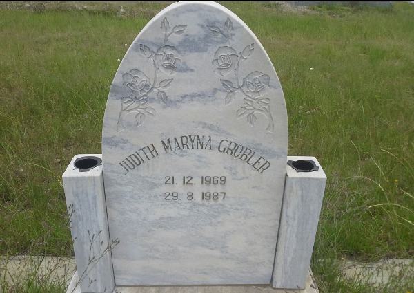 GROBLER Judith Maryna 1969-1987