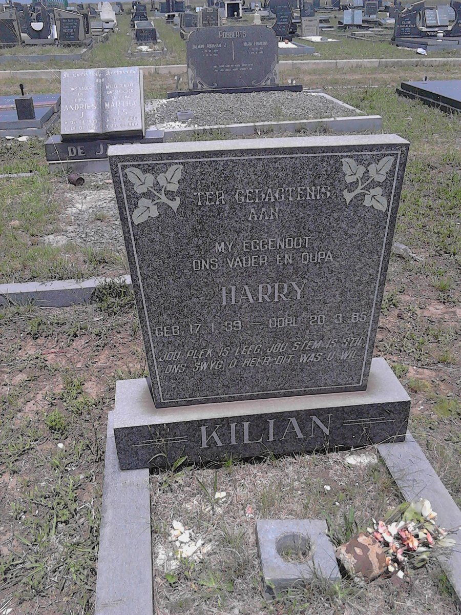 KILIAN Harry 1939-1985