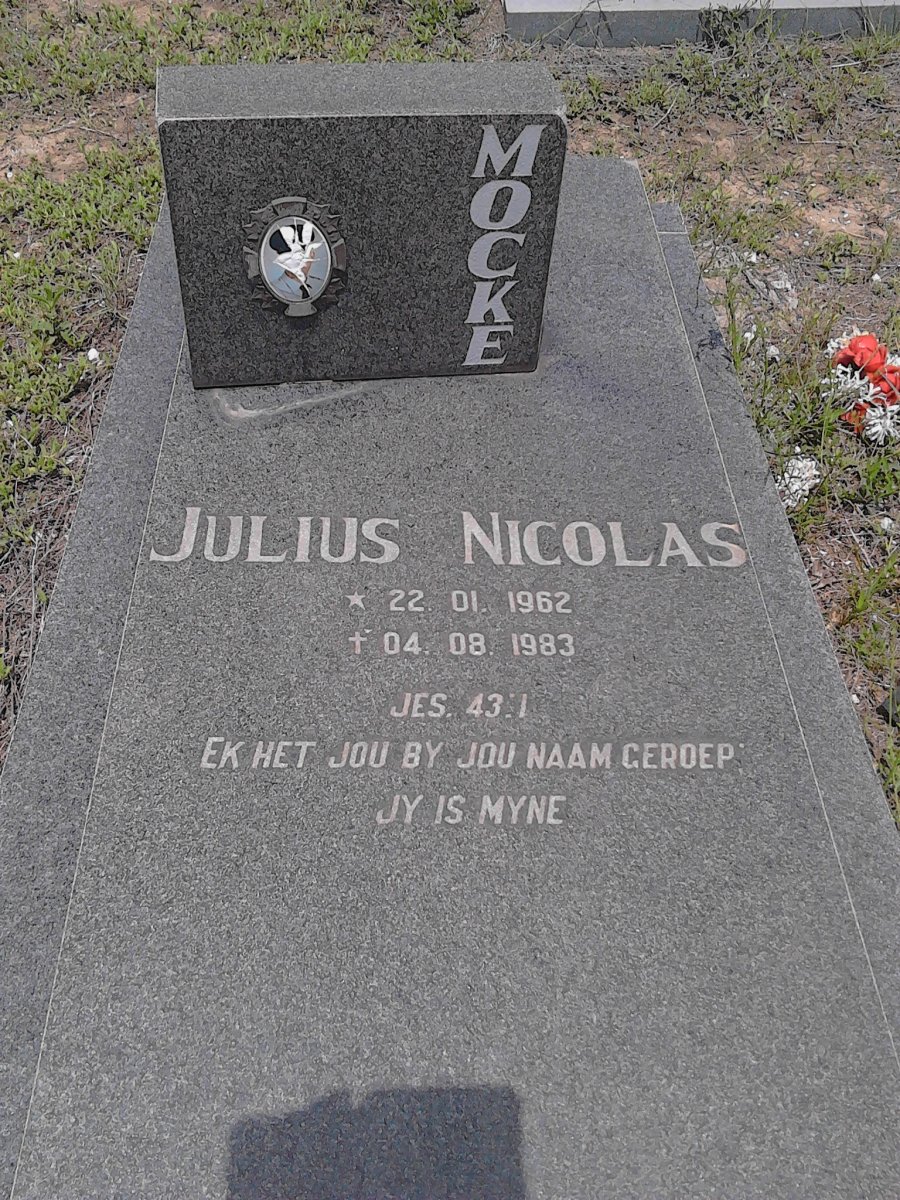 MOCKE Julius Nicolas 1962-1983