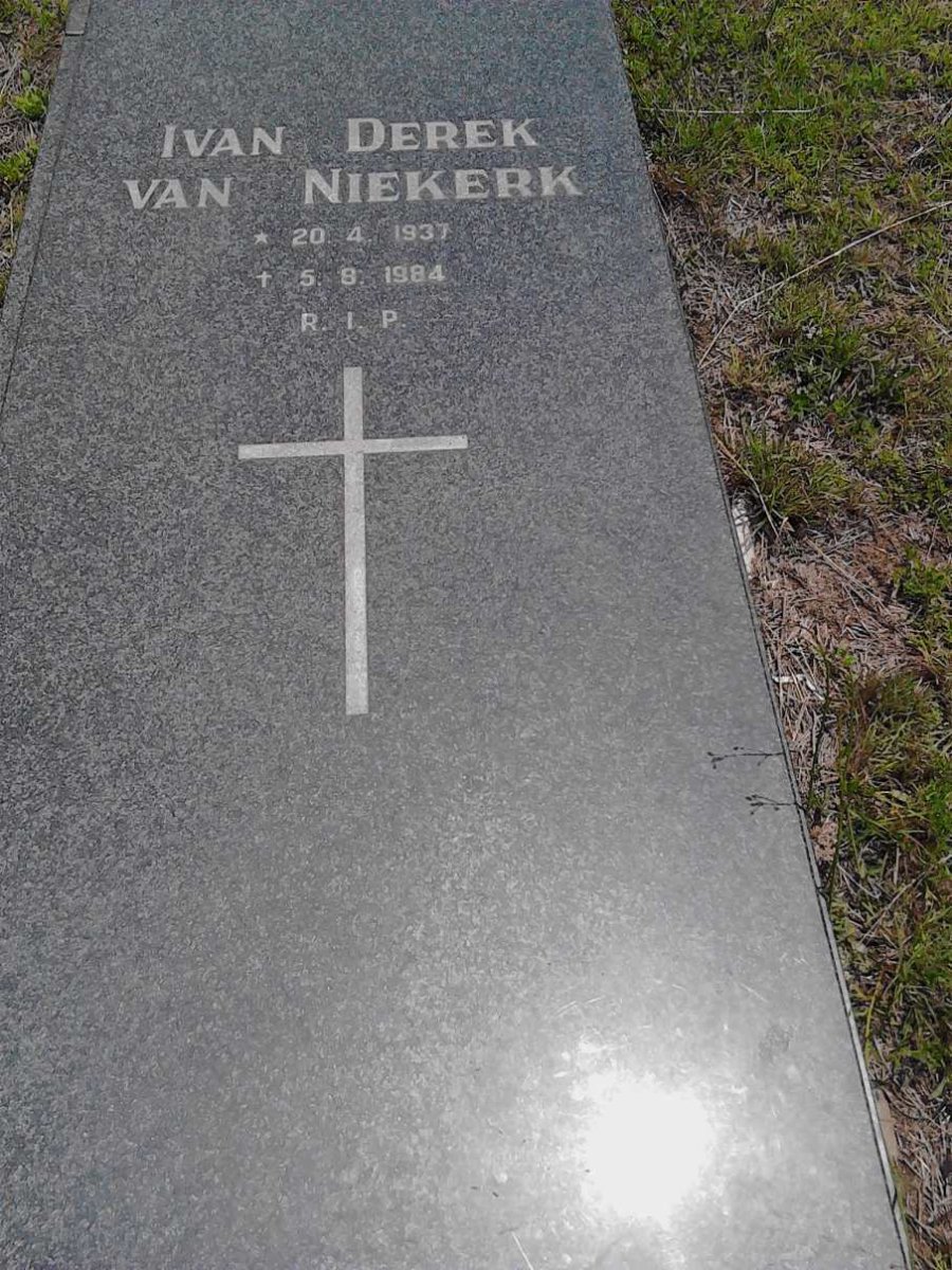 NIEKERK Ivan Derek, van 1937-1984
