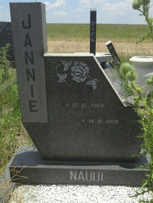 NAUDE Jannie 1966-1989