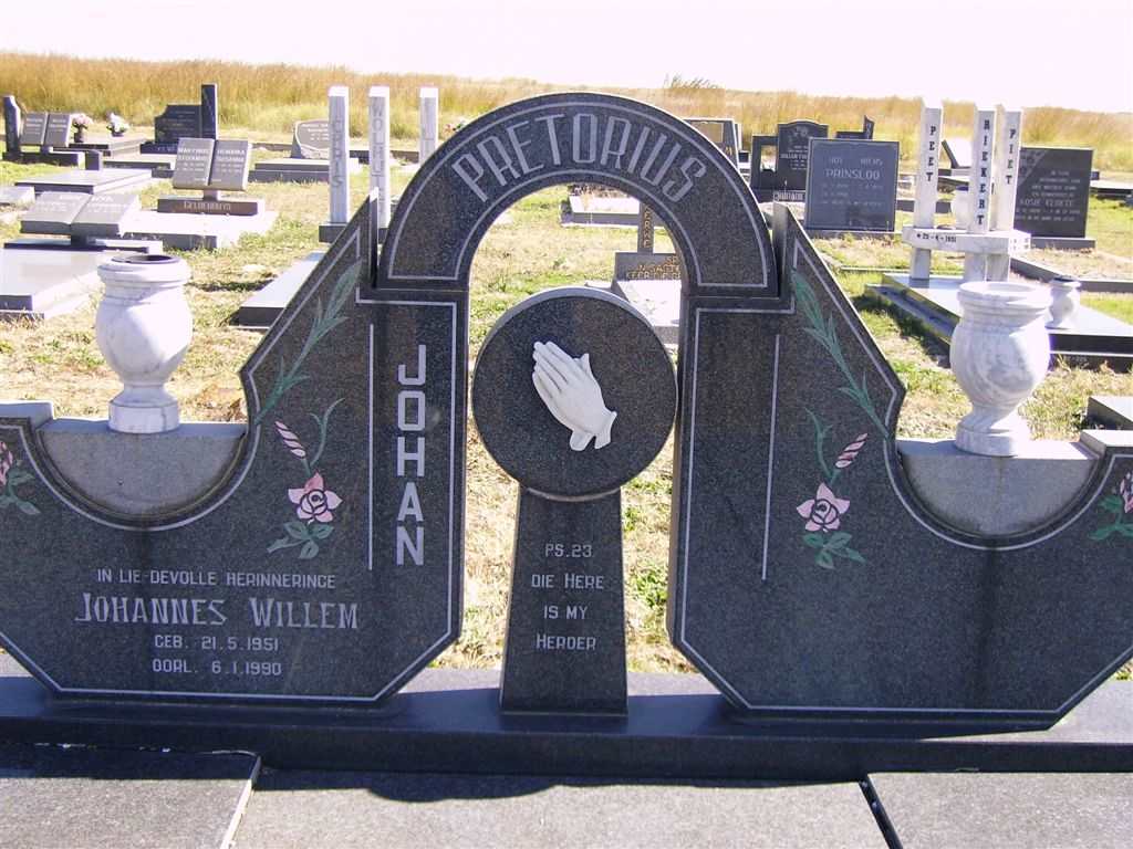 PRETORIUS Johannes Willem 1951-1990