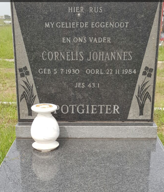 POTGIETER Cornelis Johannes 1930-1984