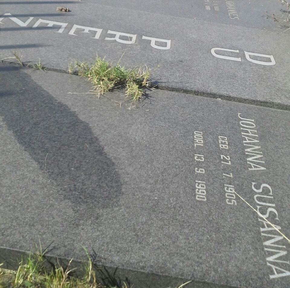 PREEZ Johanna Susanna, du 1905-1990