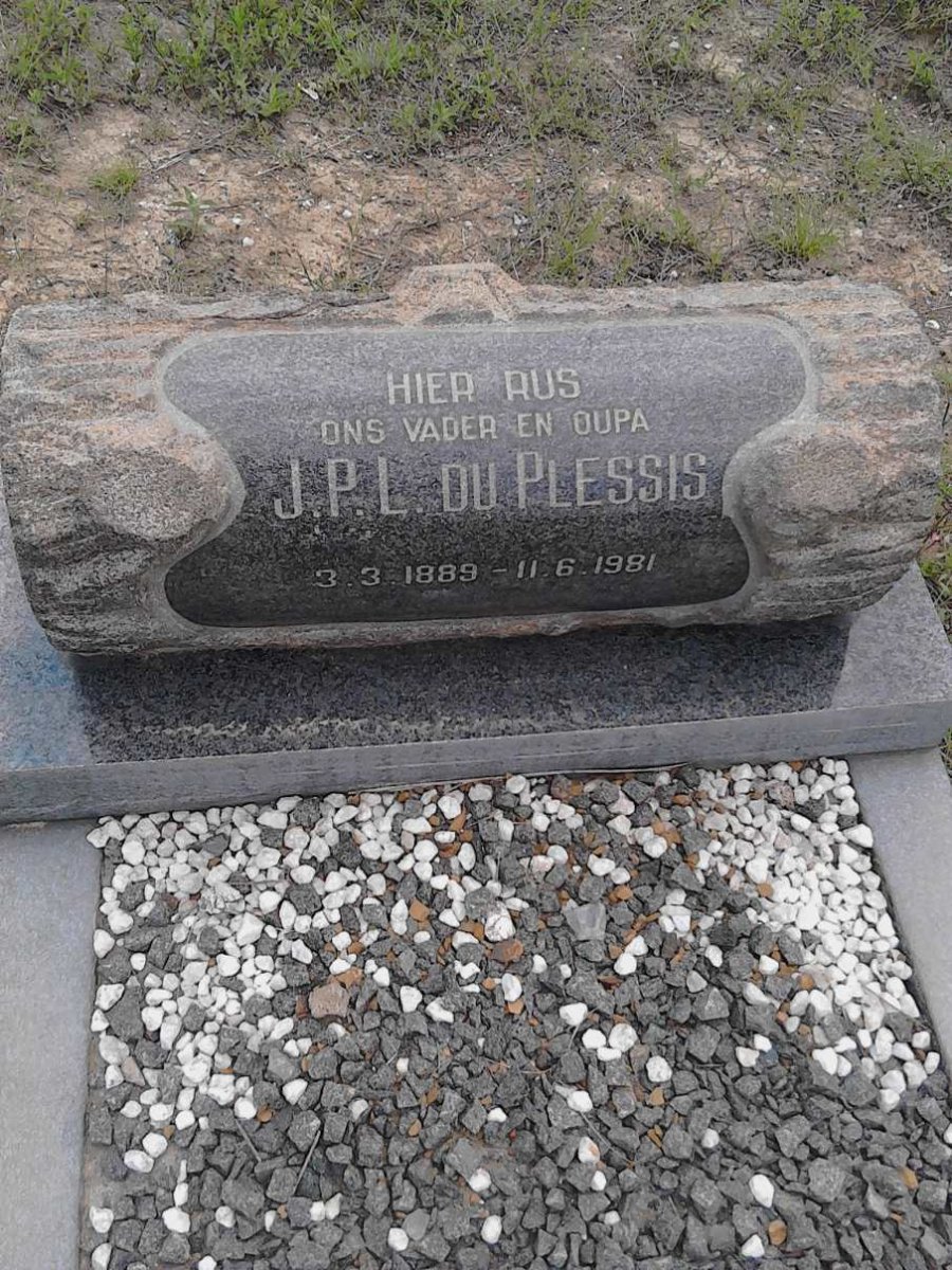 PLESSIS J.P.L., du 1889-1981