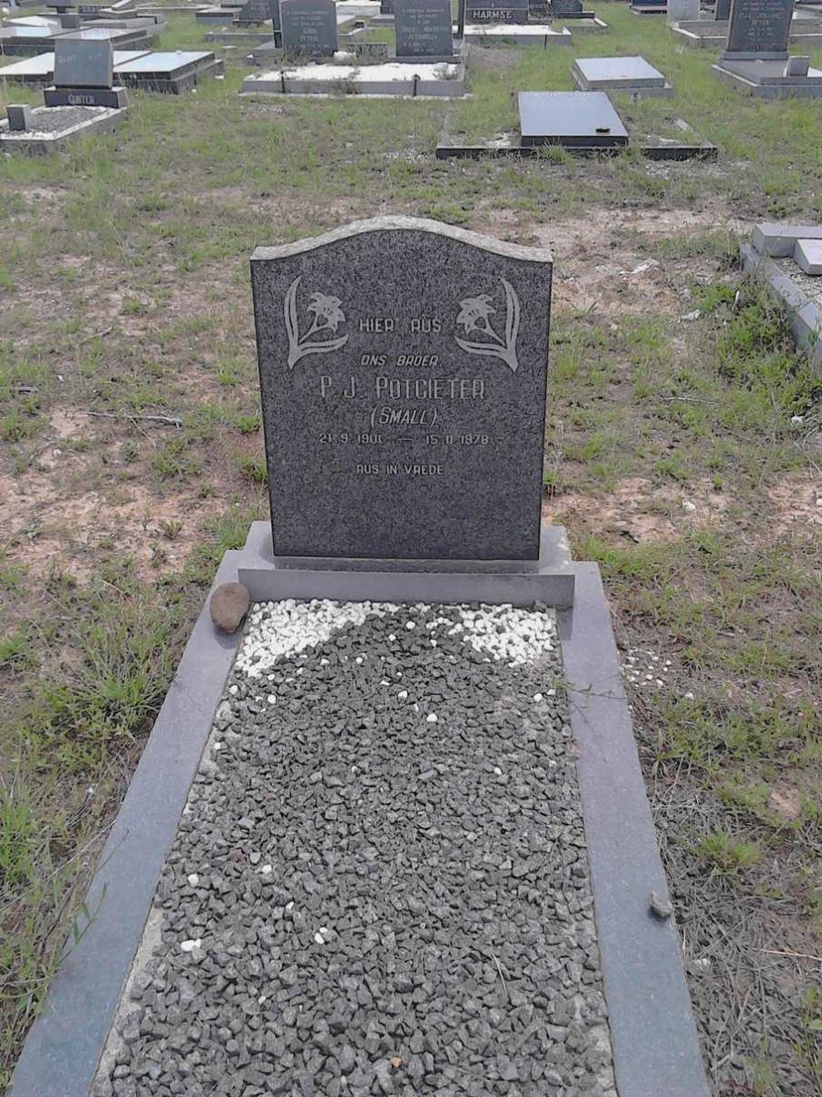 POTGIETER P.J. 1901-1978