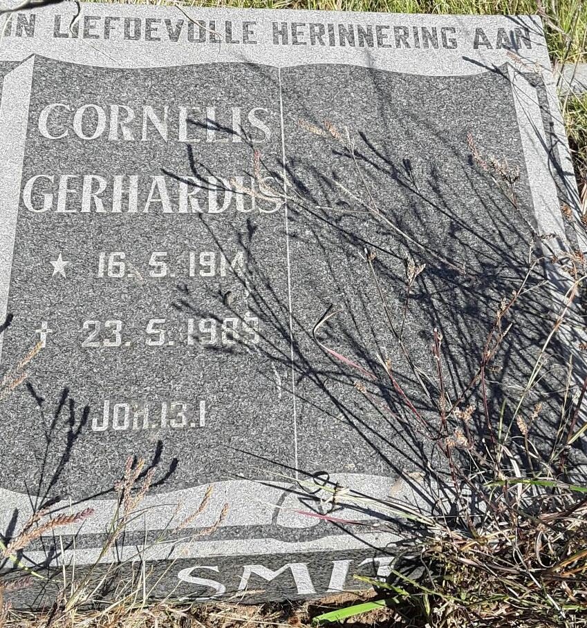 SMIT Cornelis Gerhardus 1914-1989