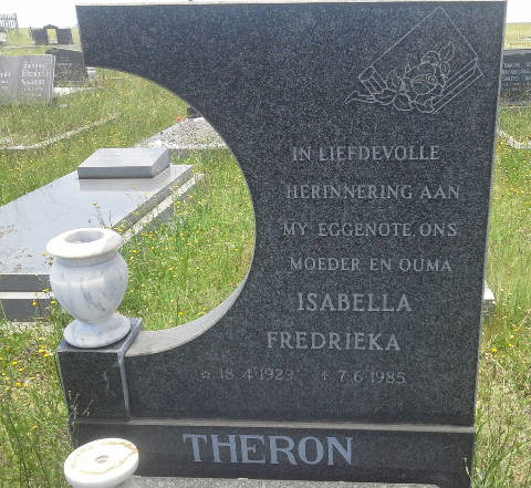 THERON Isabella Fredrieka 1929-1985