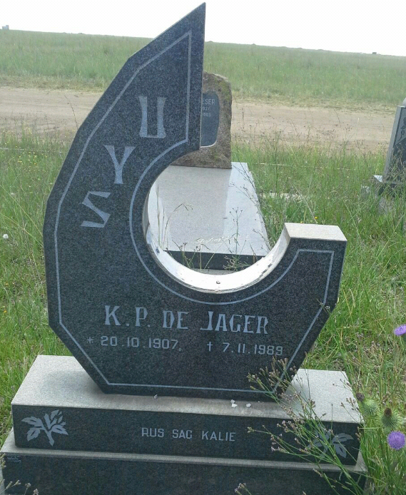 UYS K.P. De Jager 1907-1989
