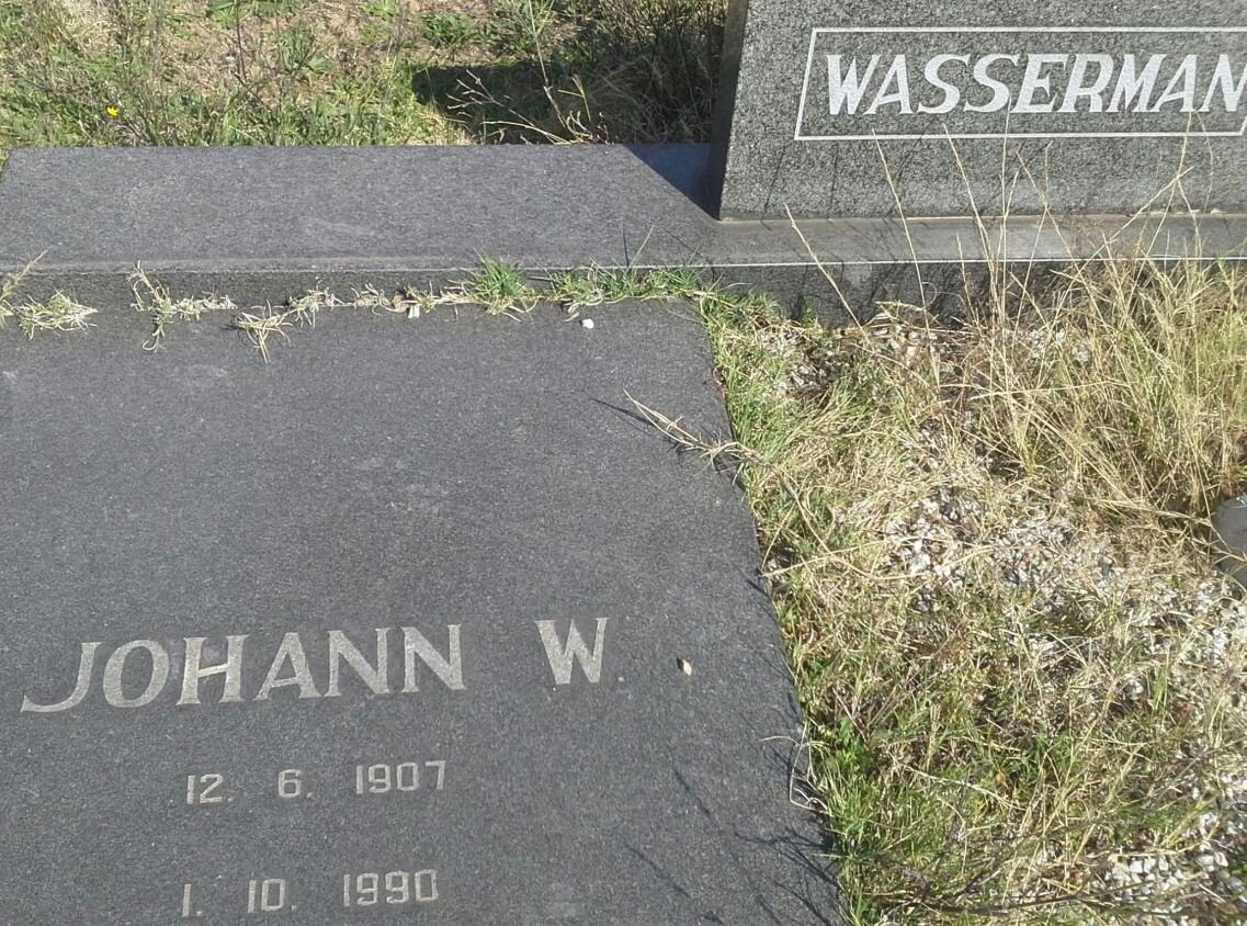 WASSERMAN Johann W. 1907-1990 & Daleen 1913-2007 _2