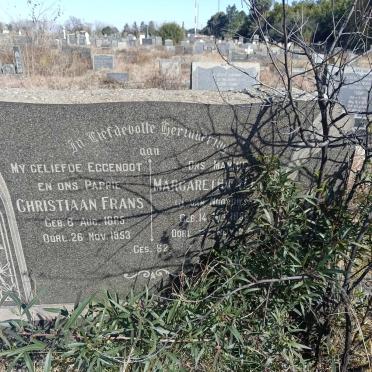 ? Christiaan Frans 1885-1953 & Margaretha ?