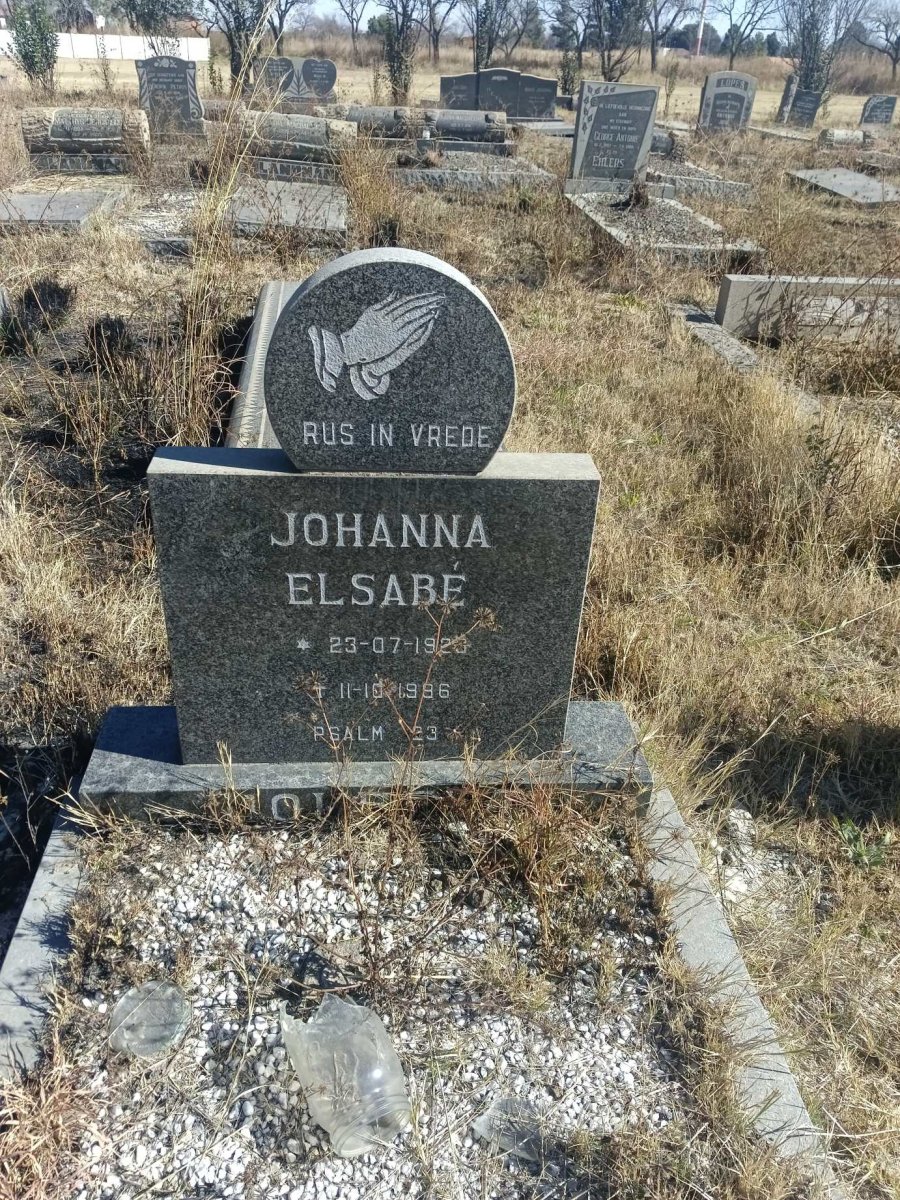 ? Johanna Elsabe 192?-1996