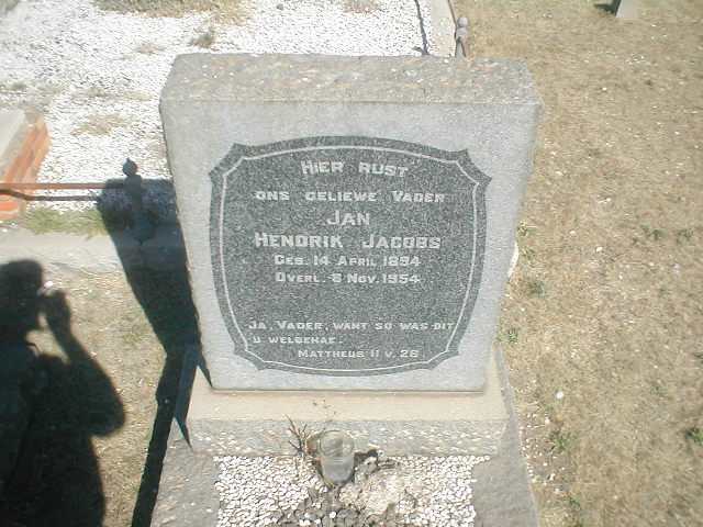 JACOBS Jan Hendrik 1894-1954