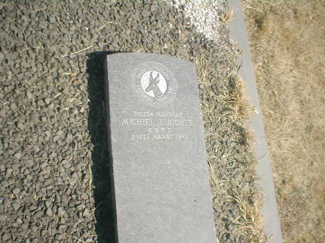 JOOSTE Michiel J. -1943