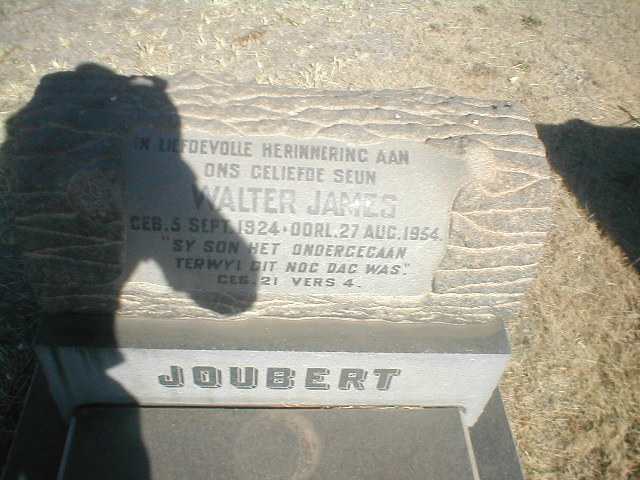 JOUBERT Walter James 1924-1954