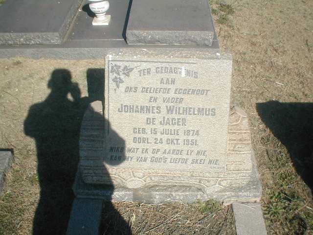 JAGER Johannes Wilhelmus, de 1874-1951
