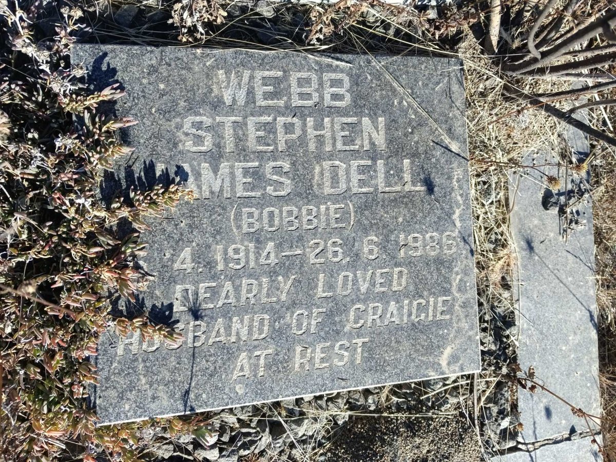 WEBB Stephen James Dell 1914-1986
