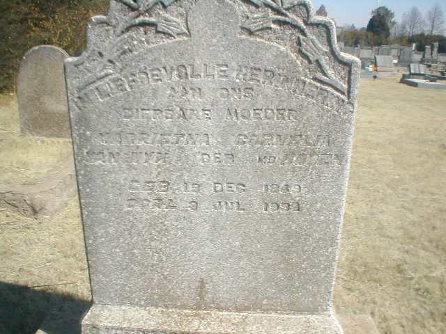 WYK Magrietha Cornelia, van nee V.D. HOVEN 1849-1932