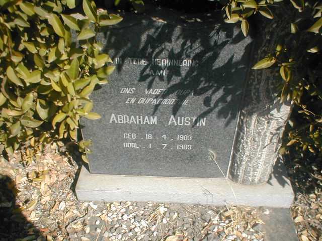 AUSTIN Abraham 1903-1983