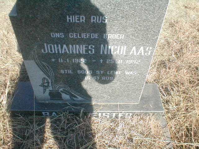 BAUERMEISTER Johannes Nicolaas 1922-1992