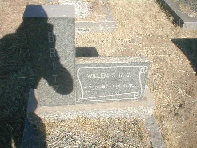 BRITZ Willem S.R.J. 1914-1956