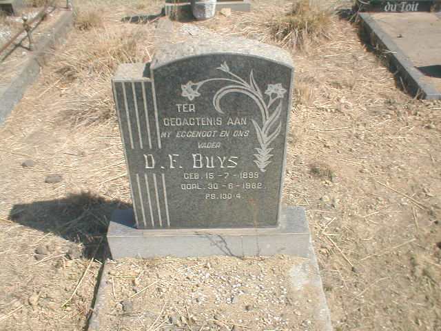 BUYS D.F. 1899-1962