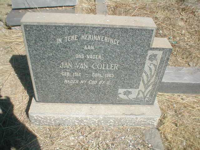 COLLER  Jan, van 1912-1965