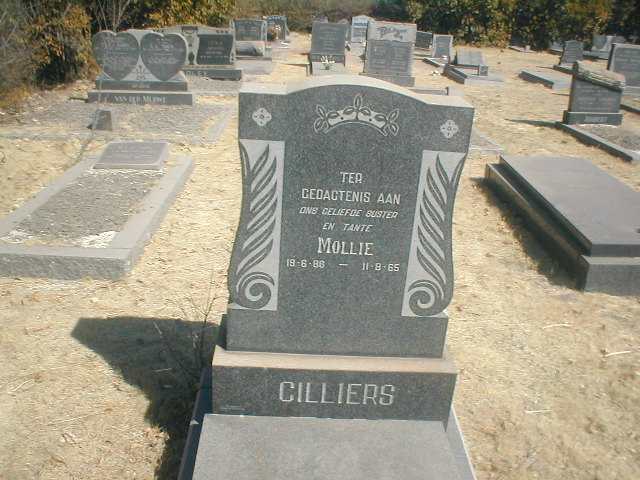 CILLIERS Mollie 1888-1965