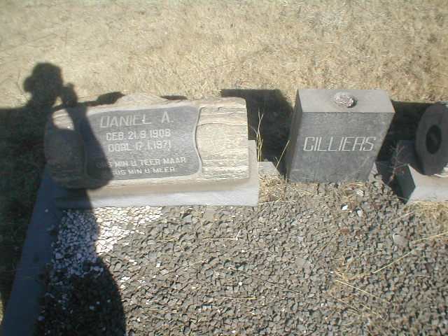CILLIERS Daniel A. 1908-1971