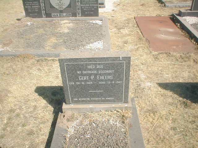EHLERS Gert P. 1924-1967