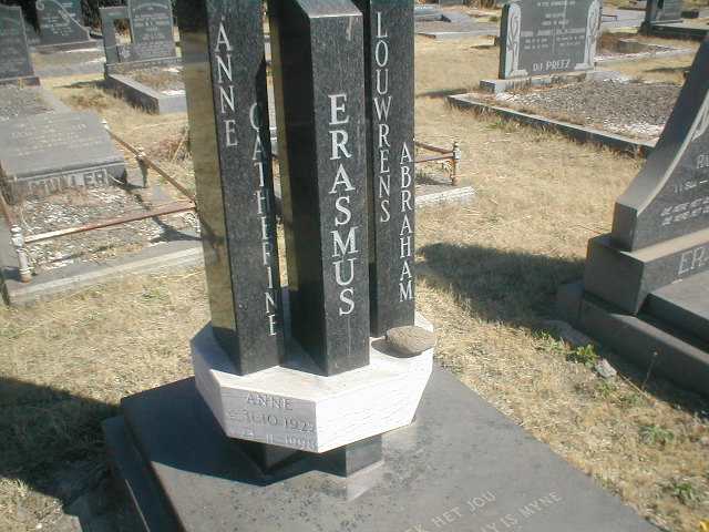 ERASMUS Louwrens Abraham 19??-19?? & Anne Catherine 1922-1998 :: ? Rika -1948 _2