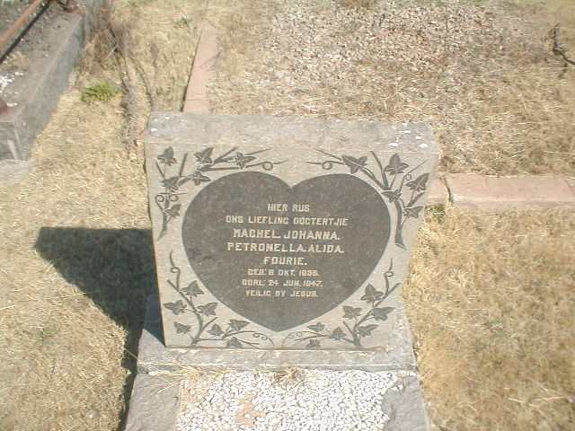 FOURIE Machel Johanna Petronella Alida 1935-1947