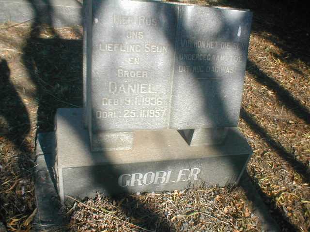 GROBLER Daniel 1936-1957
