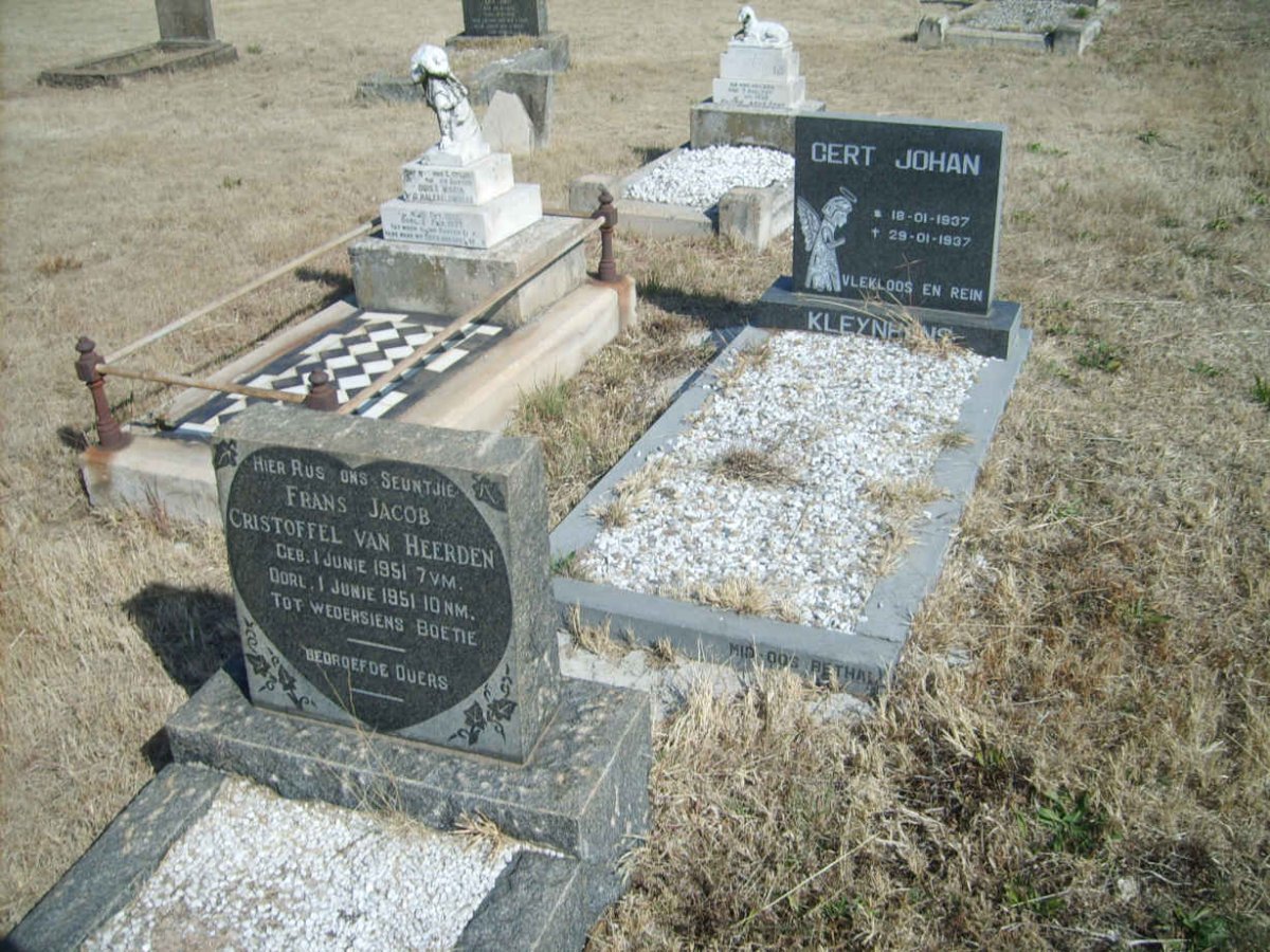 HEERDEN Frans Jacob Christoffel, van 1951-1951
