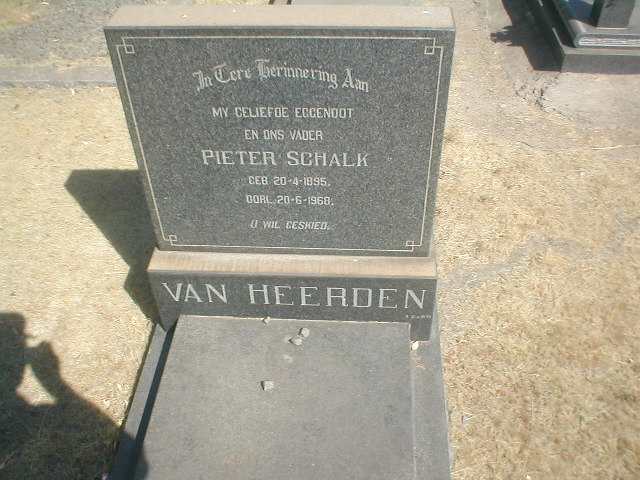 HEERDEN Pieter Schalk, van 1895-1968
