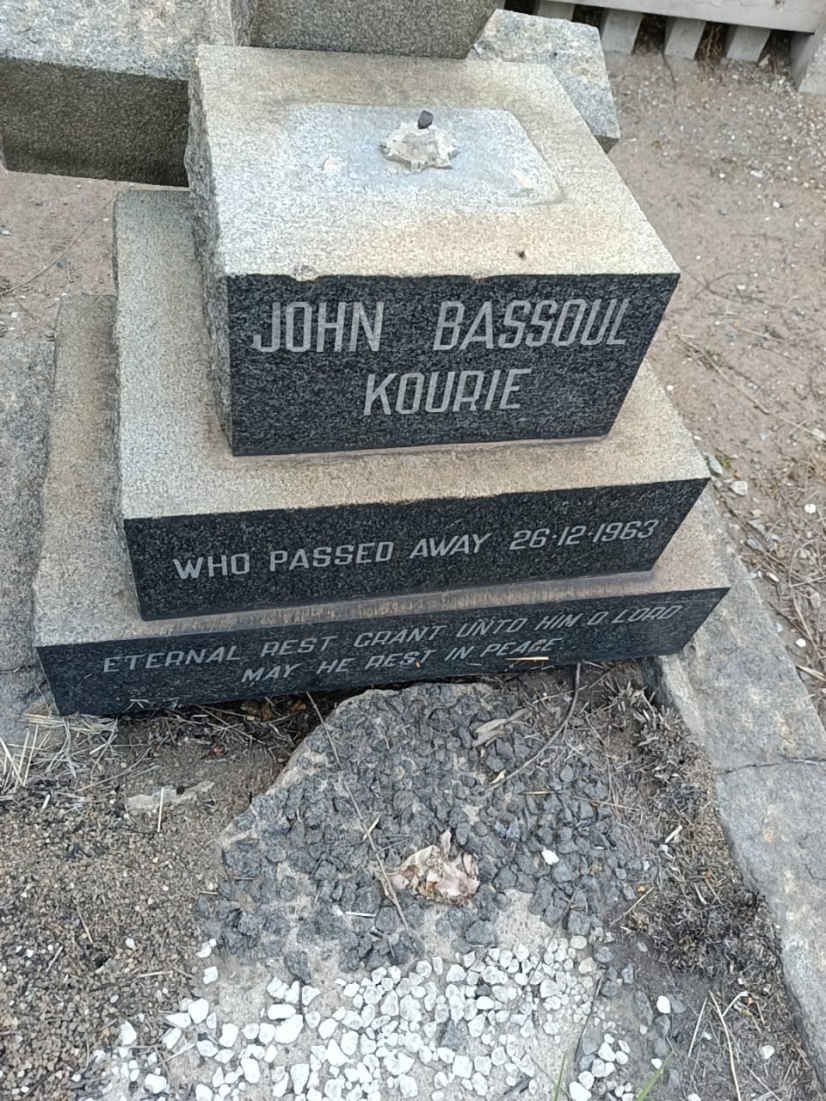 KOURIE John Bassoul -1963