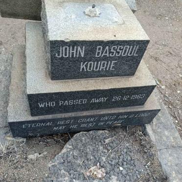 KOURIE John Bassoul -1963