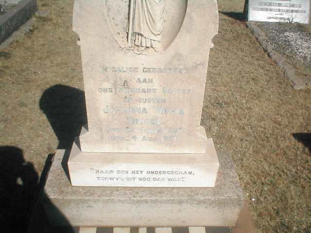 KRUGEL Johanna Sophia 1897-1937