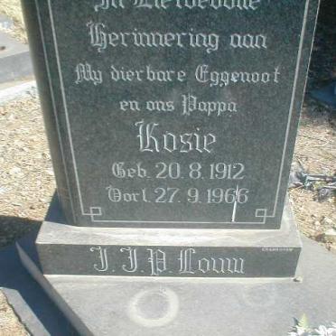 LOUW J.J.P. 1912-1966
