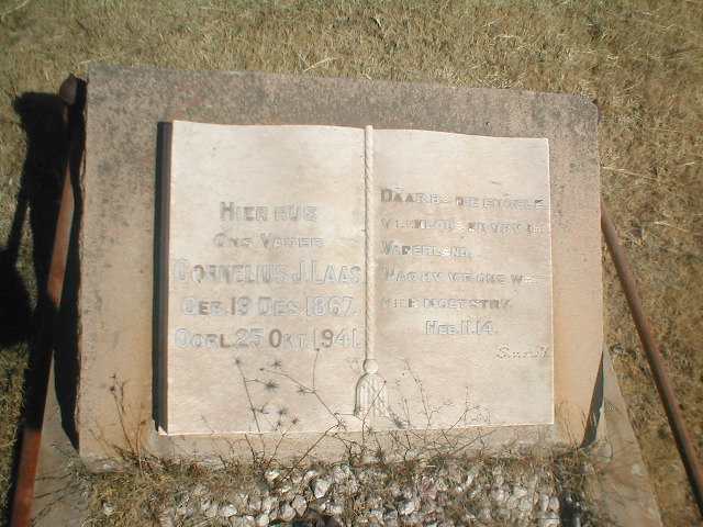 LAAS Cornelius J. 1867-1941