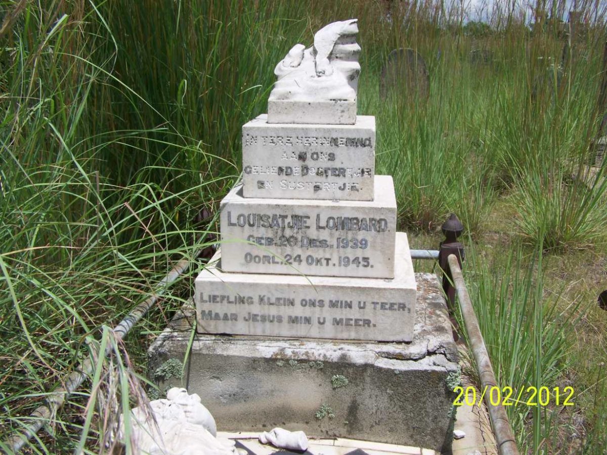 LOMBARD Louisatjie 1939-1945