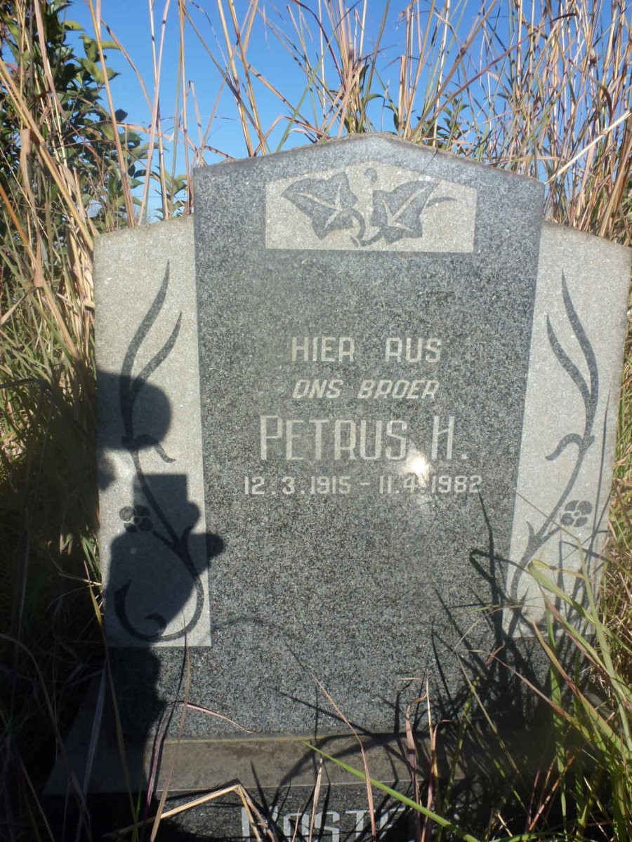 MOSTERT Petrus H. 1915-1982