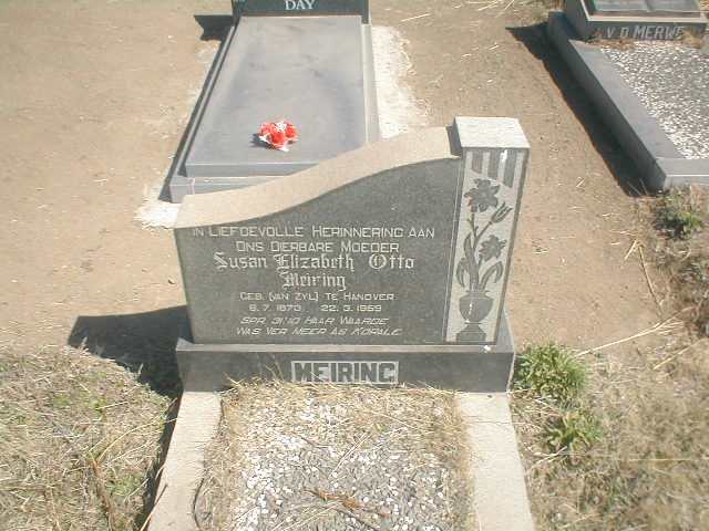 MEIRING Susan Elizabeth Otto geb. VAN ZYL 1870-1959