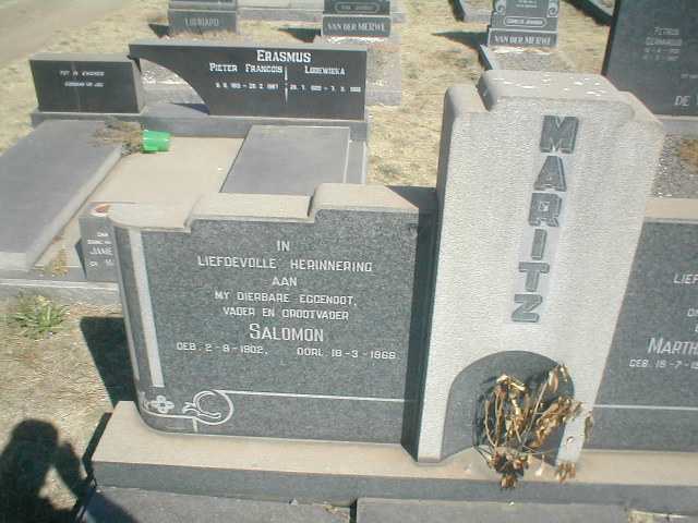 MARITZ Salomon 1902-1966