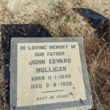 MULLIGAN John Edward 1848-1936