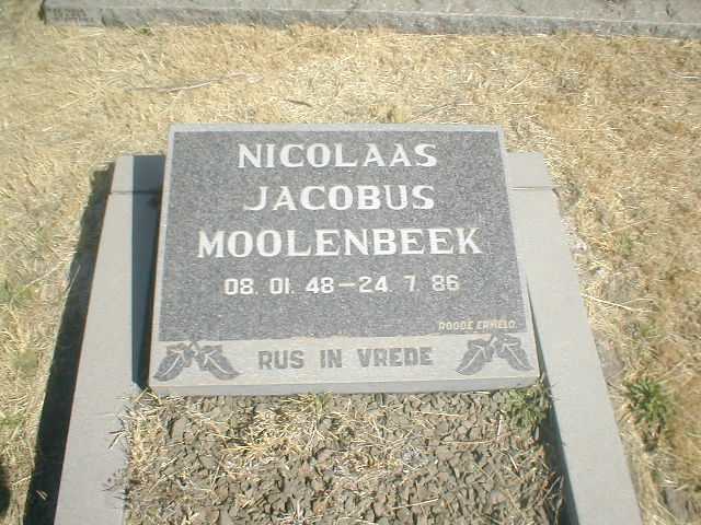 MOOLENBEEK Nicolaas Jacobus 1948-1986