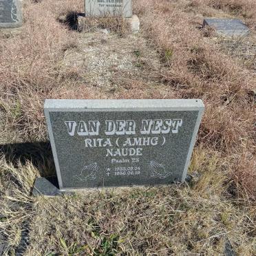 NEST A.M.H.G., van der nee NAUDE 1933-1956
